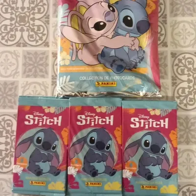 Cartes Stitch Photocards Panini 